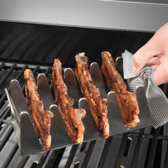 Multi Grill Rack Robust Stainless Steel Easy Cleaning Ideal Angle for Meat Easy - Picture 12 of 12